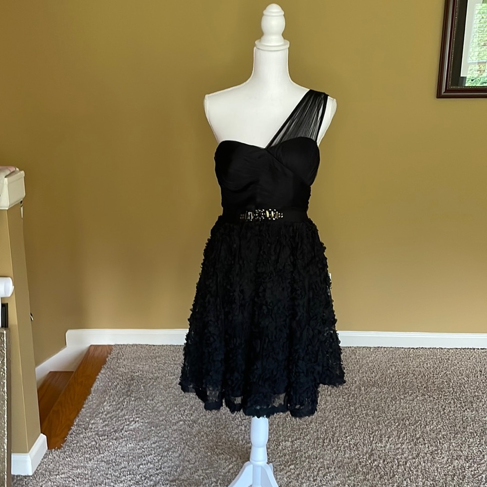 Adrianna Papell - One shoulder evening dress